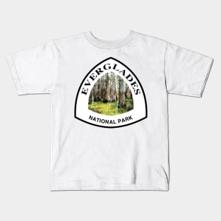 Everglades National Park shield Kids T-Shirt